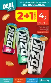 Dealz gazetka tydzień 36 Strona 5: Napój energetyczny Dzik Energy €4,00