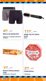 Catálogo Action semana 36 Página 20: Bóxers de bambú Ziki €4,95, Elle magic hot air styler €11,49