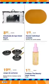 Catálogo Action semana 36 Página 29: Juego de sartenes €19,98, Mantel individual ovalado €1,99