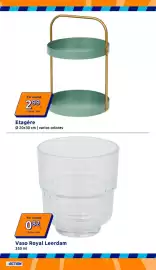 Catálogo Action semana 36 Página 32: Etagère €2,99, Vaso Royal Leerdam €0,82