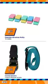 Catálogo Action semana 36 Página 9: Correa tensora €1,99, Esponjas abrasivas Multy €0,49