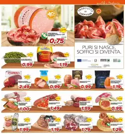 Volantino MA Supermercati settimana 36 Pagina 3: Salamella romana sorrentino €0,99, Bresaola punta d'anca IGP Rigamonti €2,49