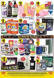 NQR catalogue Page 2: Oral B 3D White Pro Clean Tooth Paste €2,00, Sard Whiter & Brighter 2kg Stain Remover €10,00