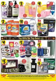 NQR catalogue Page 2: Oral B 3D White Pro Clean Tooth Paste €2,00, Sard Whiter & Brighter 2kg Stain Remover €10,00