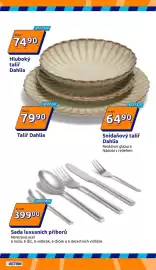 Action leták týden 36 Strana 5: Sada luxusních příborů €399,00, Dahlia hluboký talíř €7.490,00