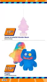 Action leták týden 36 Strana 7: Fuggler €119,90, Wunder-Baum vonný stromeček €19,90