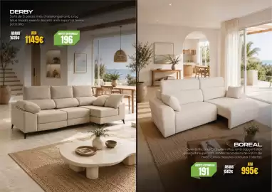Folleto OKSofas Página 2: Boreal - boreal €995,00, Set de mesa de madera €1.149,00