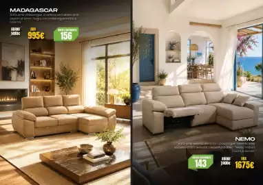 Folleto OKSofas Página 3: Sfoções cajaseno selectivas y chablisgue €1.675,00, Madagascar €995,00