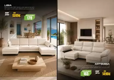 Folleto OKSofas Página 4: Terra - libia €1.599,00, Arteiñaki - sofá con cápsulas, 2 places €1.490,00