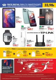 Folleto Worten Página 4: Tp-link - router inalámbrico tl-mr100 €54,99, Xiaomi - redmi pad 2 11 €179,99