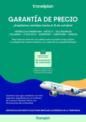Catálogo Travelplan (válido hasta el 31-10)