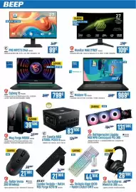 Catálogo Beep Página 4: Msi - teclado gk30 + ratón gm11 ms12850 €44,90, Msi - combo teclado + ratón msi forge k210 w €21,90