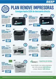 Catálogo Beep Página 5: Brother - multifuncion laser mfcl2960dw €350,00, Brother - multifuncion tinta mfcj5340dwe €205,00