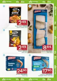 Folleto Supermercados Dani Página 11: Pescanova - langostino vannamei 30/40 crudo €17,90, Pescanova - bacalao €8,84
