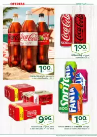 Folleto Supermercados Dani Página 17: Sprite - bebidas €1,00, Coca-cola - original, zero o zero zero lata €9,96