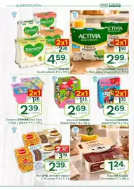 Folleto Supermercados Dani Página 22: Danone - activia €2,99, Ifa eliges - yogur chocobolas €1,24