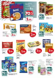Catálogo Condis Página 12: Cola cao - galetes banyades en xocolata €1,99, Gullón - galetes amb xips de xocolata €2,15