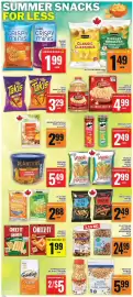 Food Basics flyer week 36 Page 11: Orville Redenbacher popping corn €4,99, Sensible Portions veggie snacks €2,99