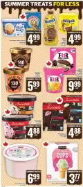 Food Basics flyer week 36 Page 14: Selection ice cream cups €3,77, Irresistible ice cream €4,88