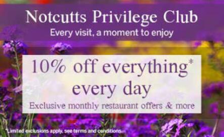 Notcutts Garden Centre leaflet Page 4