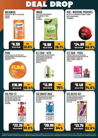 Bestway leaflet week 36 Page 20: Elf bar - pods €7,99, Elf bar kits €12,99
