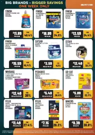 Bestway leaflet week 36 Page 19: Whiskas duo €12,49, Finish rinse & shine aid €11,89