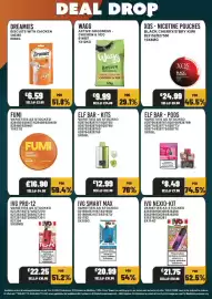 Bestway leaflet week 36 Page 20: Elf bar - pods €7,99, Elf bar kits €12,99