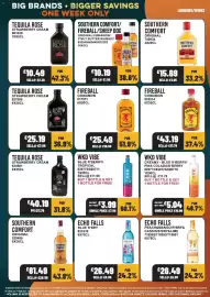 Bestway leaflet week 36 Page 5: Tequila Rose strawberry cream €40,19, Southern Comfort Fireball Sheep Dog €10,19