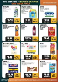 Bestway leaflet week 36 Page 9: Lipton ice tea lemon peach €6,19, Vimto real fruit squash €12,79