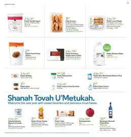 Publix weekly ad week 36 Page 18: Publix Instant Hand Sanitizer €4,00, Publix French Fried Onions €2,99