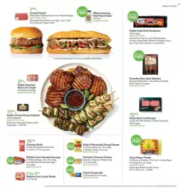 Publix weekly ad week 36 Page 5: Demakes Bros. Beef Skewers, Prairie Fresh Pork Tenderloin