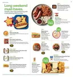 Publix weekly ad week 36 Page 8: Publix ultimate whole sub €7,99, Sabra Hummus