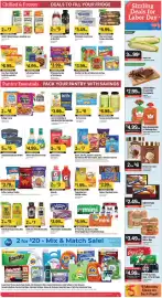 Raley's weekly ad week 36 Page 4: Ruffles, Doritos or Tostitos €3,79, Hidden Valley Ranch Dressing €4,99