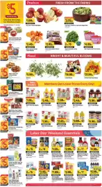 Raley's weekly ad week 36 Page 5: Raley's Chili with Beans €2,48, Fresh Express Salad Kit or Taylor Farms Chopped Salad €3,99