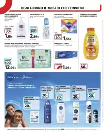 Volantino Coop Pagina 13: Fazzoletti Tempo €1,69, Deodoranti Lycia €2,89
