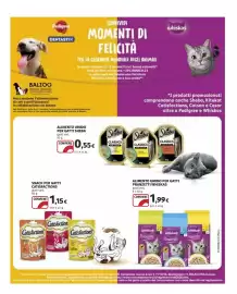 Volantino Coop Pagina 18: Alimento umido per gatti Sheba Classics €0,55, Alimento umido per gatti Pranzetti Whiskas €1,99