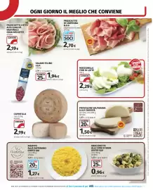 Volantino Coop Pagina 5: Orecchiette alle cime di rapa gusto qui €0,96, Provolone Valpadana D.O.P. Cheesta piccante €1,50
