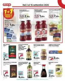Volantino Coop Superstore Pagina 14: Olio extra vergine di oliva marca Oro €5,29, Salsa di soia Kikkoman €2,99