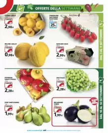 Volantino Coop Superstore Pagina 3: Susine gialle €2,98, Avocado Hass €2,99