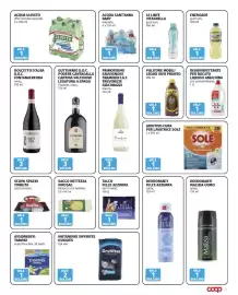 Volantino Coop Superstore Pagina 39: Le linfe vitasnella €1,00, Additivo cura per lavatrice Sole €1,00