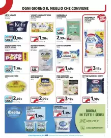 Volantino Coop Superstore Pagina 7: Beverage vegetale Valsòia morbido sola, Certosa Galbani €1,49