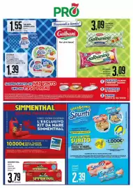 Volantino PRO7 Supermercati Pagina 30: Simmenthal carne classica €3,79, Spunti vari gusti €2,39