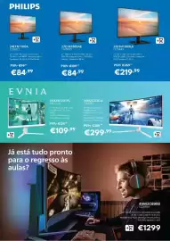 Folheto Radio Popular Página 5: Philips 32e1n1800la €219,99, Monitor 34m2c5501a €299,99