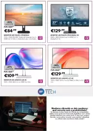 Folheto Radio Popular Página 6: Monitor led lenovo l24-4c €109,99, Monitor led philips 27e1n1100a €84,99