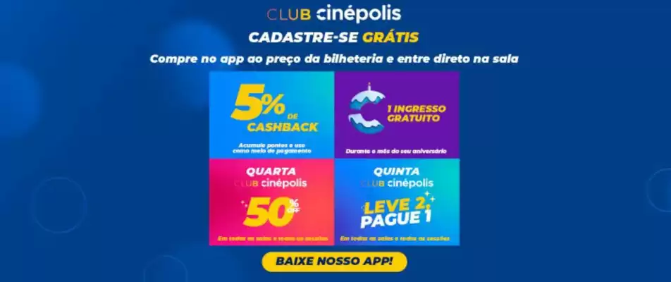 Cinépolis (válido até 2-10)