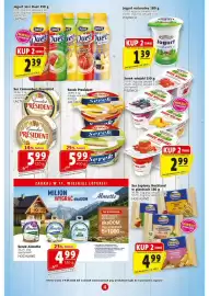 Prim Market gazetka tydzień 36 Strona 4: Jogurt Jovi Duet €2,39, Camembert PRÉSIDENT Orzech €5,99