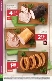 Stokrotka gazetka tydzień 36 Strona 16: Połędwica Łososiowa Madej & Wróbel €2,79, Szynka Krucha z Chrzanowa €4,99