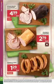 Stokrotka gazetka tydzień 36 Strona 16: Połędwica Łososiowa Madej & Wróbel €2,79, Szynka Krucha z Chrzanowa €4,99
