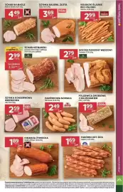 Stokrotka gazetka tydzień 36 Strona 17: Schab na maśle Madej & Wróbel €4,49, Szyinka Konserwowa Wieprzowa JBB €2,59
