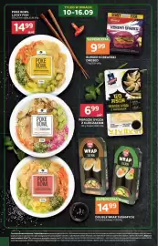Stokrotka gazetka tydzień 36 Strona 38: Double Wrap Sushi4You €14,99, Go Asia Pierożki Gyoza z Kurczakiem €6,99